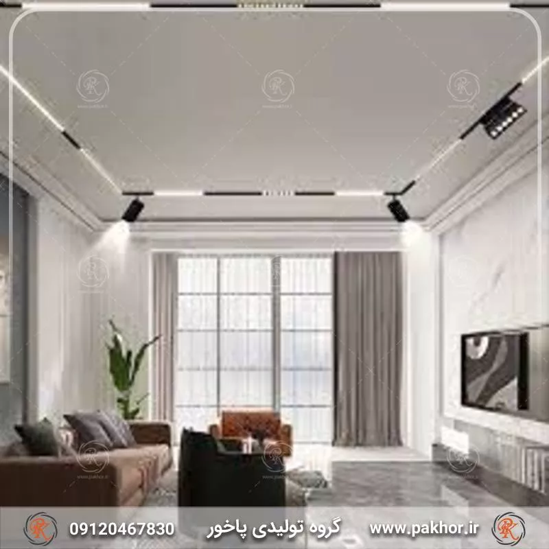 نور پردازی آسان و راحت با ریل های مگنتی توکار و روکار
